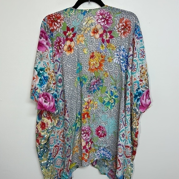 Johnny Was Pearce Short Kimono S/M - Picture 7 of 8
